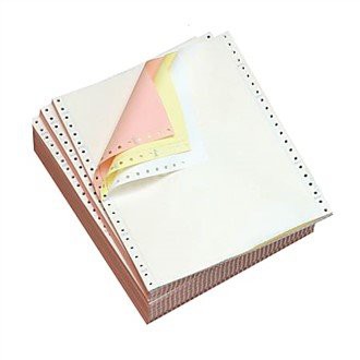 Копирна хартия с цветен печат NCR